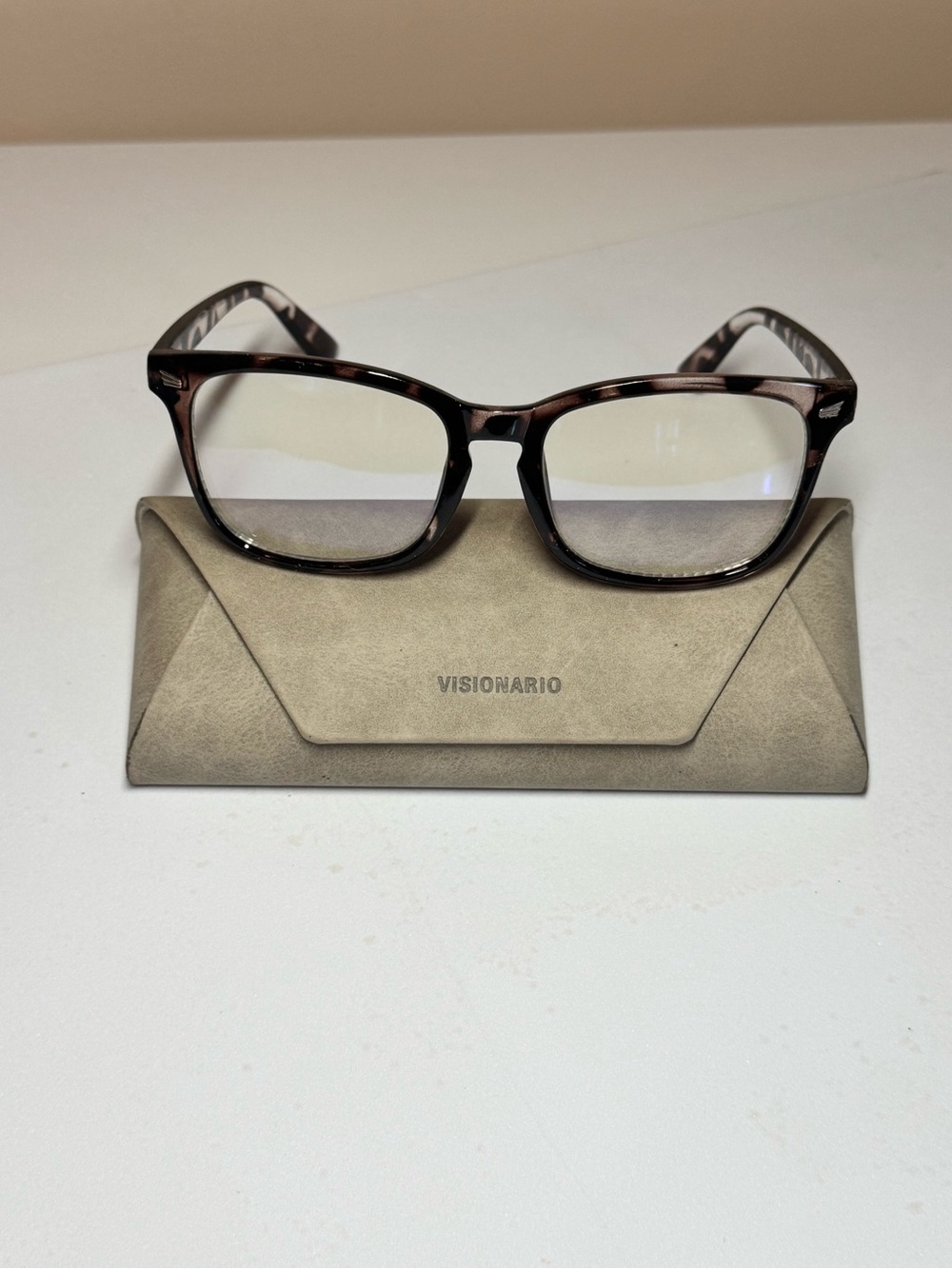 Women's Tortoiseshell Blue Light Glasses - Brown Frame